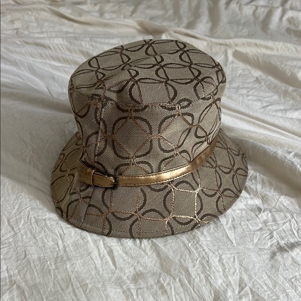 Nine West Brown Bucket Hat with Classic Silhouette - Picture 4 of 4